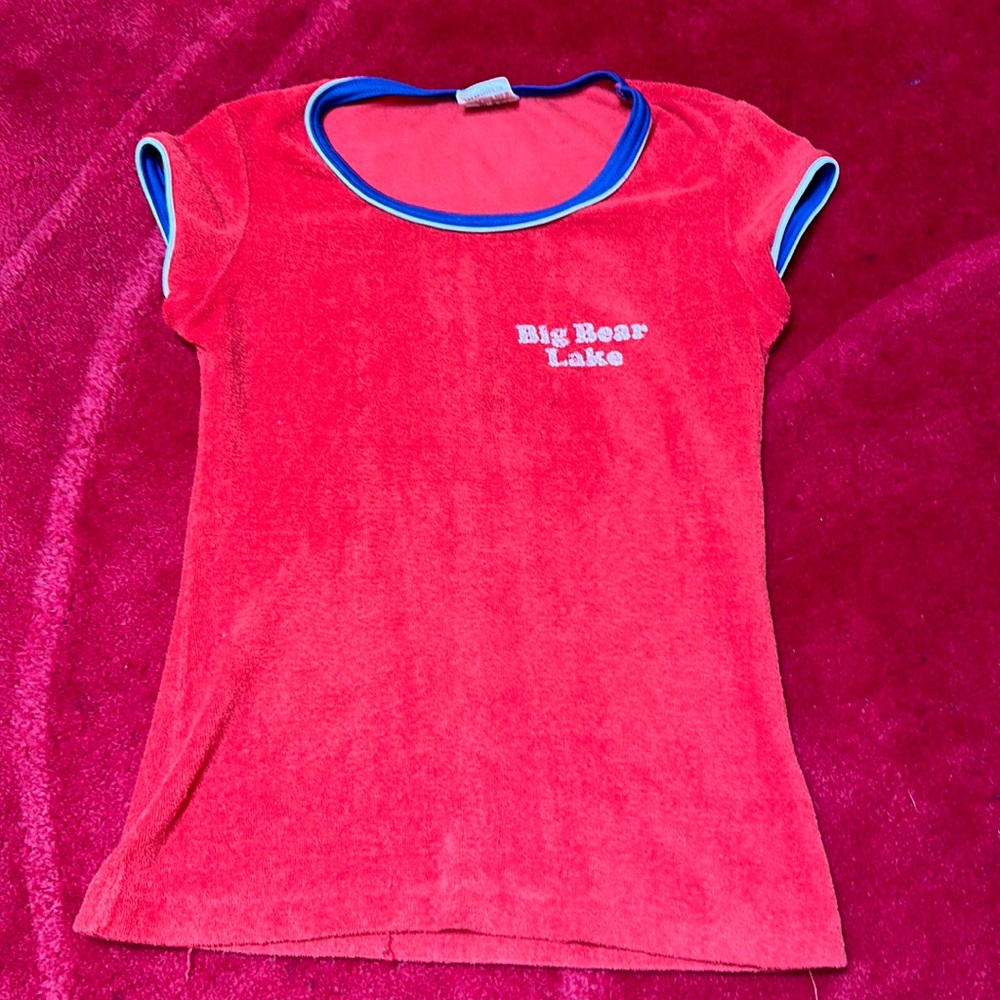 Vintage big bear lake top